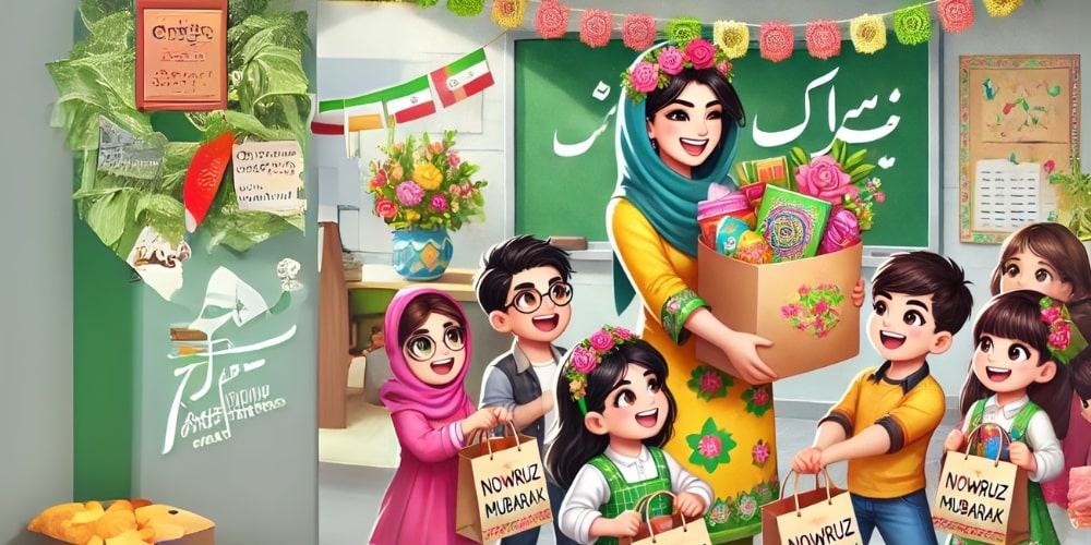 هدیه عید نوروز برای دانش آموزان