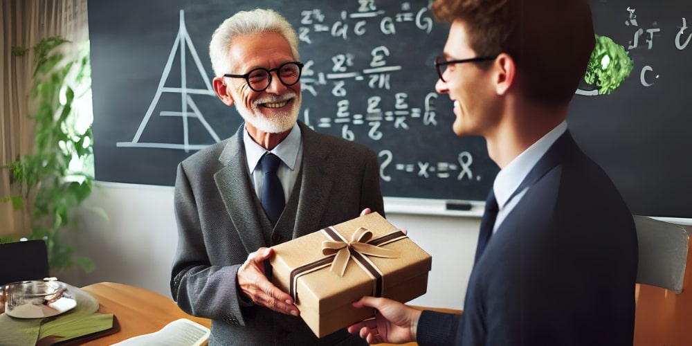 هدیه برای استاد، بهترین روش قدردانی